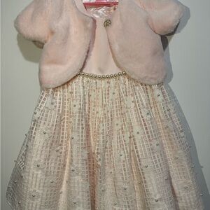 Elegant Pink Kids Matching Set